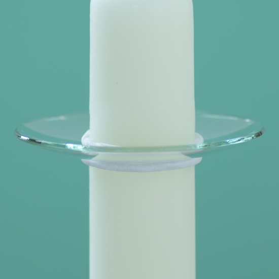 Haltegummi weiß 5er-Pck. für Tropfenfänger Ø2,5-4cm