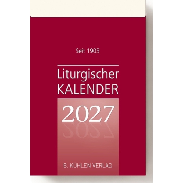 Liturgischer Tagesabreißkalender-Block 2027