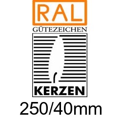 Altarkerzen Ceresin 250/40mm