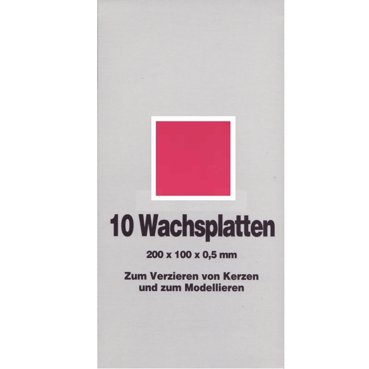 Wachsfolien 20x10cm 44 Violett