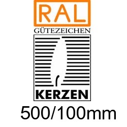 Altarkerzen 10%BW  500/100mm
