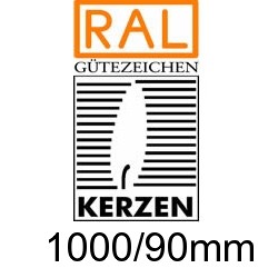 Altarkerze  10%BW 1000/90mm