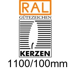 Altarkerze  10%BW 1100/100mm