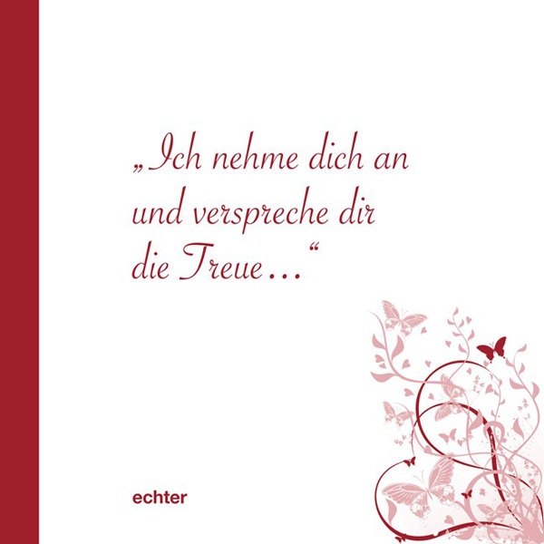 Geschenkheft zur Hochzeit " Ich nehme dich an..."