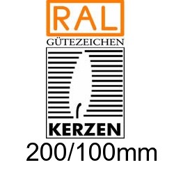 Altarkerzen 10%BW  200/100mm