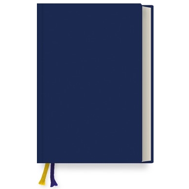 Gotteslob Ausgabe "A", Kunstleder dunkelblau, Naturschnitt