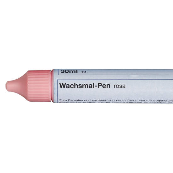 Wachsmal-Pen rosa, 30ml