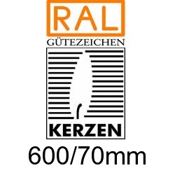 Altarkerzen Ceresin 600/70mm