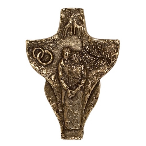 Ehe-Reliefkreuz, 20,5cm hoch